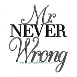 Mr never Wrong